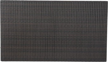 Christopher Knight Home Able Outdoor 7 Piece Wicker Dining Set, Multibrown with Crème Cushions