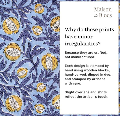 100% Cotton Hand Block Printed, Tablecloth for Kitchen, Dining, Table Cover for Parties, Chritmas, Weddings, Barbecues and Summer picnics Table Cloth