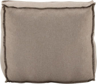 Christopher Knight Home Natty Outdoor Bean Bag Chair Set of 2, Fabric Bean Bag Chair for Adults and Kids, Indoor/Outdoor Sun Lounger, Patio Lounge Chair Set of 2, Dark Beige