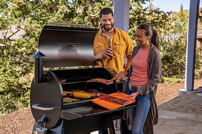 Traeger Grills Pro Series 780 Wood Pellet Grill and Smoker with WIFI Smart Home Technology, Black, Large & Grease Bucket Liner 5-Pack