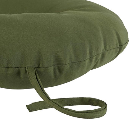 Greendale Home Fashions Juniper Outdoor 15-inch Bistro Seat Cushion, Set of 4