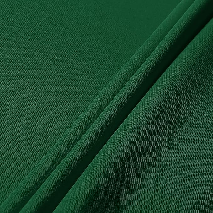 sancua Rectangle Tablecloth - 60 x 84 Inch - Stain and Wrinkle Resistant Washable Polyester Table Cloth, Decorative Fabric Table Cover for Dining Tables, Buffet Parties and Christmas, Hunter Green