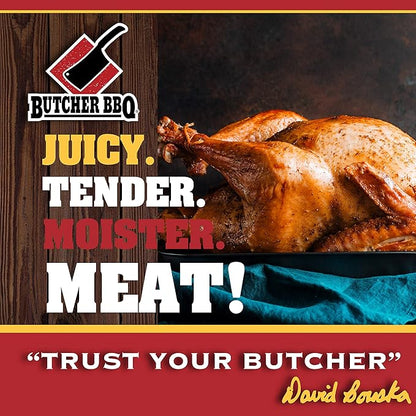 Butcher BBQ | Bird Booster Rotisserie Turkey Injector Marinade | World Championship Winning Formula | Better Than Turkey Brine | More Moisture and Flavor for Poultry | Chicken & Turkey Seasoning