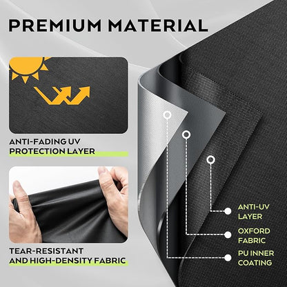 Smoker Cover for Pit Boss PBV3G1 Smoker Grill, Outdoor Grill Cover for Pit Boss Vertical Smoker Grill-23 L x 22" D x 47" H