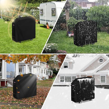 Grill Cover for Masterbuilt Gravity Series 800 Digital Charcoal Grill and Smoker,Covers for Mb20040221 Gravity Series Griddle,Heavy Duty Waterproof Grill Cover for Masterbuilt Electric Smoker