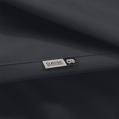 Classic Accessories Ravenna Water-Resistant 32 Inch Built-in BBQ Grill Top Cover, Black