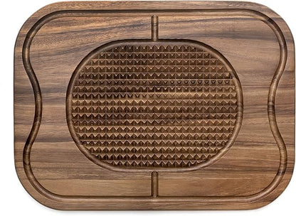 Lipper International Acacia Steak Carving Board