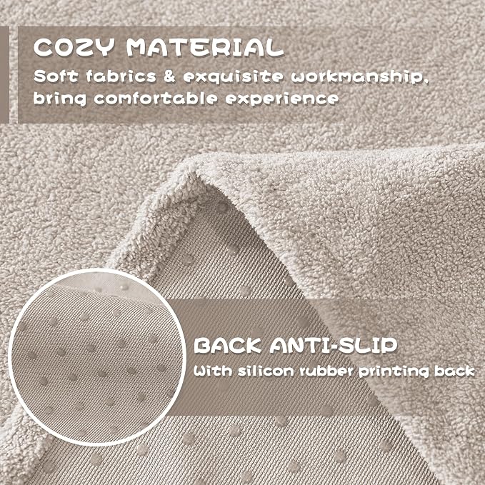 MYSKY HOME Couch Covers for Sectional Sofa Love Seat Couch Covers Couch Cover for Dogs Washable Couch Cover Blanket, Non Slip Sofa Slipcovers, Super Soft Sofa Towel for Kid, Pet, 71" x 118", Oat
