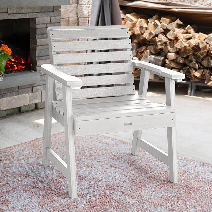 Highwood AD-KITBENW41-WHE The Weatherly Collection 4pc Garden Set, White