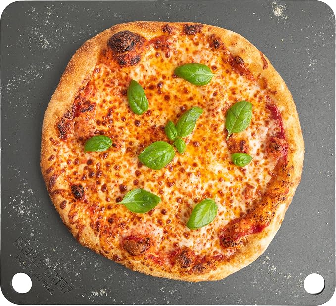 NerdChef Steel Stone - High-Performance Baking Surface for Pizza .50" Thick - Ultimate
