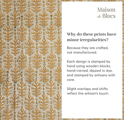 100% Cotton Hand Block Printed, Tablecloth for Kitchen, Dining, Table Cover for Parties, Chritmas, Weddings, Barbecues and Summer picnics Table Cloth