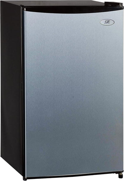 SPT RF-334SS Compact Refrigerator, 3.3 Cubic Feet, Stainless Steel, Energy Star