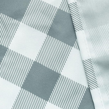 Waterproof Plaid Tablecloth Fabric - Square 58x58 Inch Classic Gingham Checker Table Cloth for Indoor/Outdoor Use - Buffalo Table Cover for Picnics, BBQs, and Parties