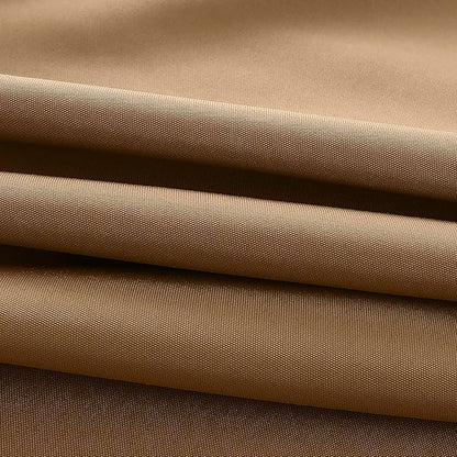 MASTERCANOPY Patio Umbrella 7.5 ft Replacement Canopy for 6 Ribs-Khaki Canopy Only