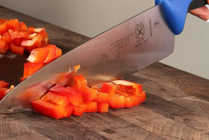 Mercer Culinary Millennia Colors Chef's Knife, 8 Inch, Blue