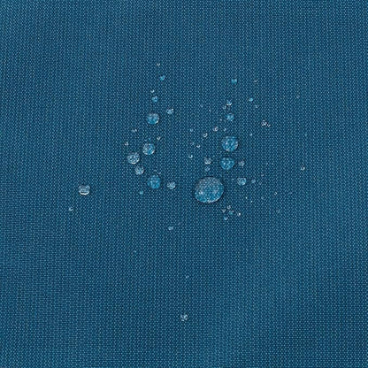 QILLOWAY Outdoor Indoor Chair Pads,Seat Cushions, Square Foam Dining Chair Patio Cushion Set of 4, All Weather, 17" Lx17 Wx3 D (Peacock Blue)