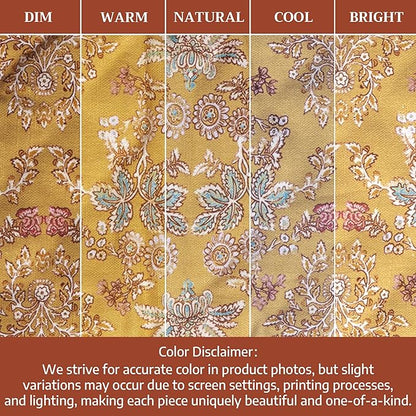 Maison d' Hermine Double Oven Mitts 100% Cotton 7"x35" Double Oven Mitt Heat Resistant BBQ Cooking Gloves with Loop Baking Grilling Kitchen Hotel Home Farmhouse Spring Summer (Marquise)