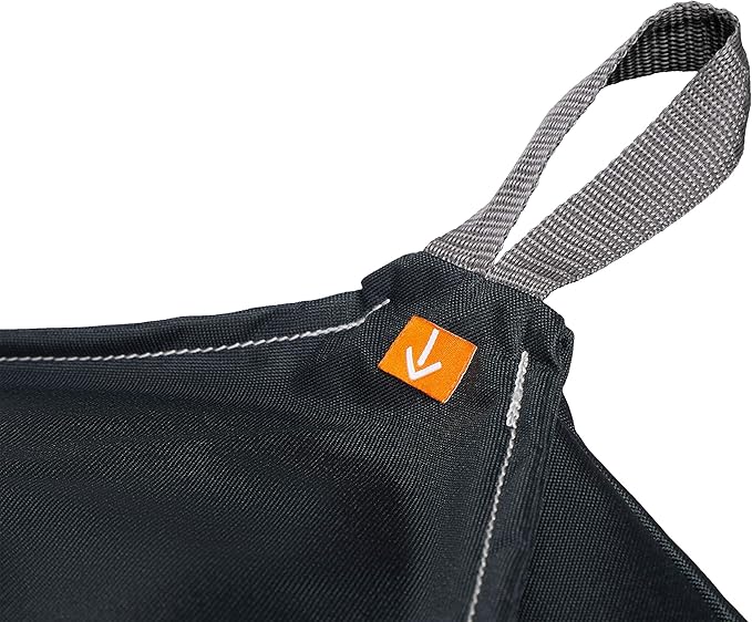 Classic Accessories Storigami Easy Fold Water-Resistant 70 Inch BBQ Grill Cover, Charcoal Black