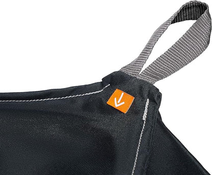 Classic Accessories Storigami Easy Fold Water-Resistant 70 Inch BBQ Grill Cover, Charcoal Black