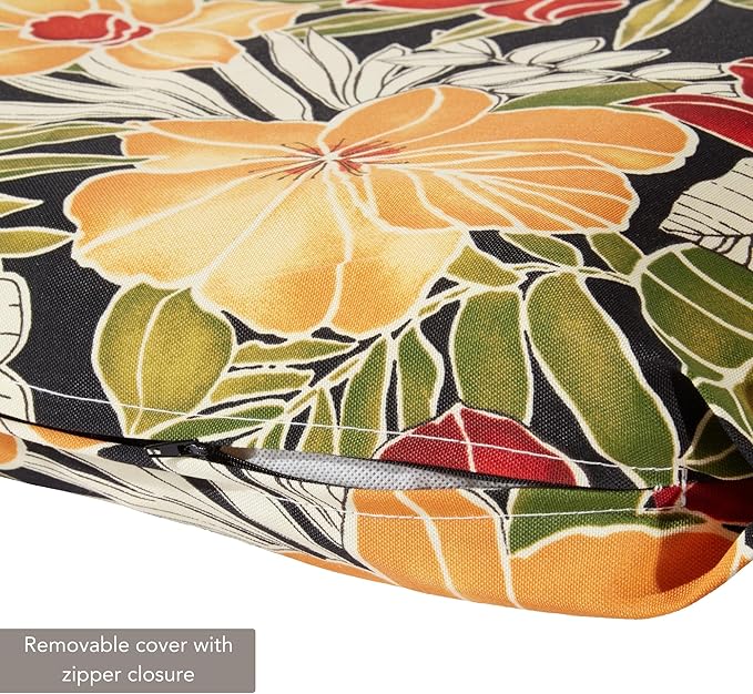 Outdoor Reversible Chaise Lounge Chair Cushion, Aloha