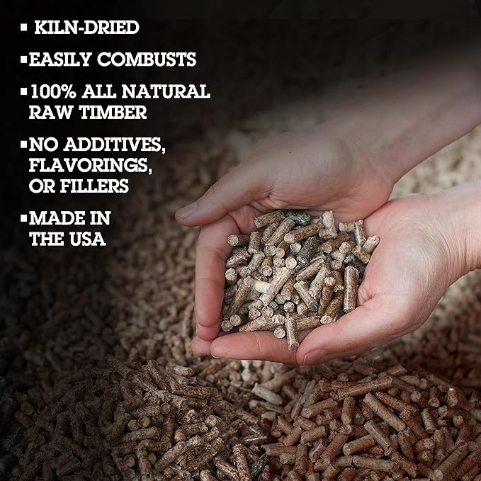 Camerons Smoking Wood Pellets (Apple, 1 Pint) - Kiln Dried BBQ Pellets - 100% All Natural Barbecue Wood for Smoker Grill, Pellet Grill & Fire Pit - Infuse Smokey Flavor in Food - Grilling Gift for Dad