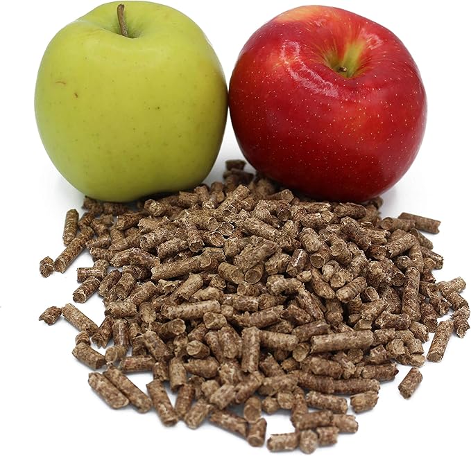 | Hardwood Natural BBQ Grill Smoke Bake | Apple | Pellets | 4 Pound Pel Bag