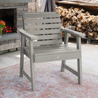 highwood Weatherly 4-Piece Garden Conversation Set, Harbor Gray