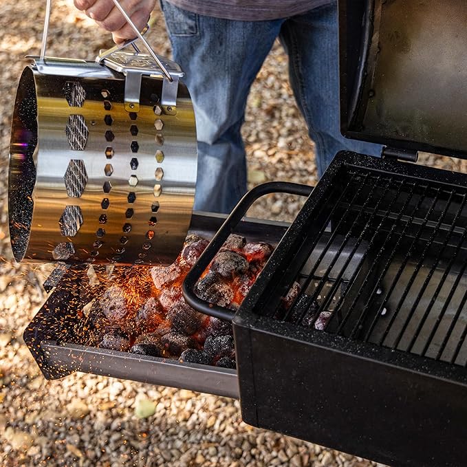 Oklahoma Joe’s Laredo Series 1100 Charcoal Grill & Smoker