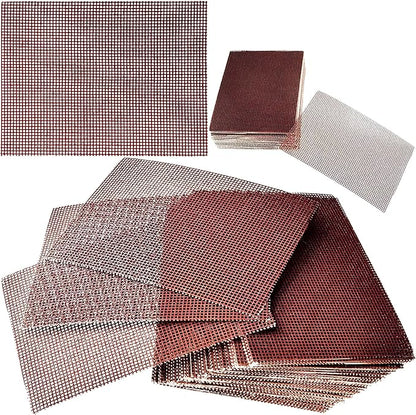 [40 Pack] Grill Cleaning Screens-Griddle Scraping Cleaner Mesh, Removal of Tough Stain on BBQ Grills, Cooktops and Stove Tops for Restaurant, Bars and Home Use (40)