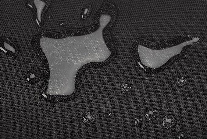 Cuisinart 18” Smoker & Grill Cover, Universal Fit for Grills, Griddles, Smokers, Durable 600D Fabric, Water & Weather Resistant Nylon, UV and Fade Resistant Barbecue Cover with Velcro, Black
