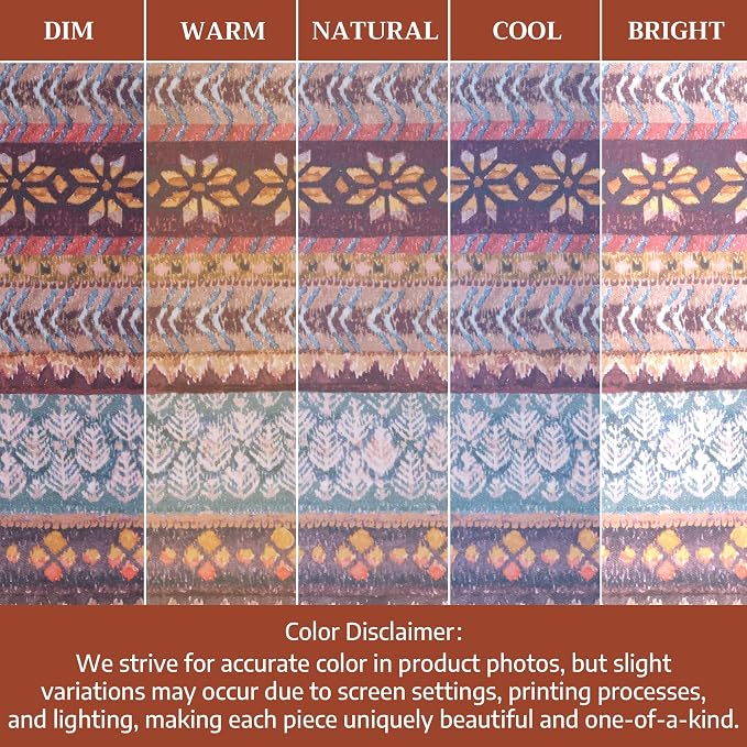 Maison d' Hermine Pot Holders 100% Cotton Potholders (8" x 8", Pack of 1) | Heat Resistant Hot Pads with Loop BBQ Cooking Baking Hotel Kitchen Handling Hot Pans Thanksgiving Christmas - Fair Isle