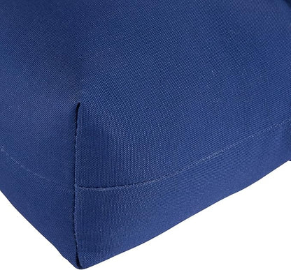 Greendale Home Fashions 72 x 22-inch Outdoor Chaise Lounge Cushion, Blue