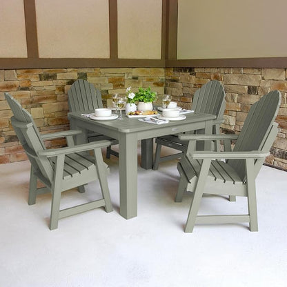 highwood Hamilton 5 Piece Square Dining Set, Eucalyptus