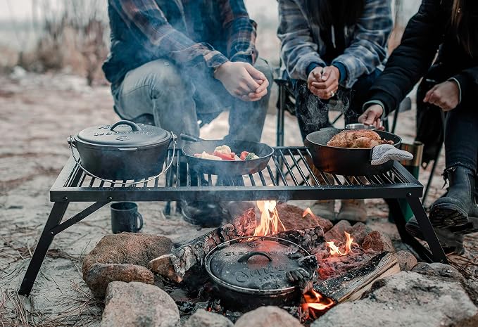 Stansport Powder Coated Steel Portable Camp Grill