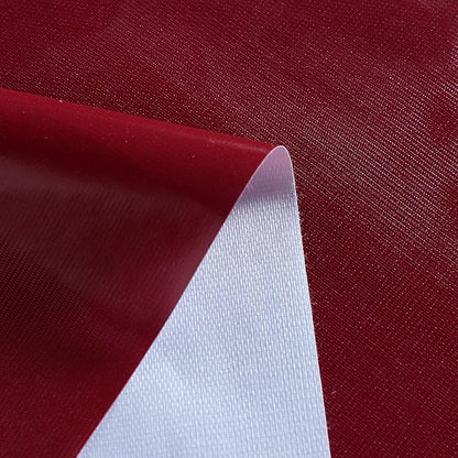 sancua Waterproof Vinyl Tablecloth Table Cloth 60x84 Inch, Burgundy | 100% Oil Spill Proof, PVC Material, Wipe Clean Table Cover for Dining Tables, Buffet Parties and Camping