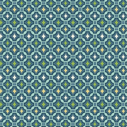 Arden 4-Pack Outdoor Patio Dining Chair Cushion, 20x44, Rain-Proof Seat Pad, Fade-Resistant Outdoor Cushion Alana Tile