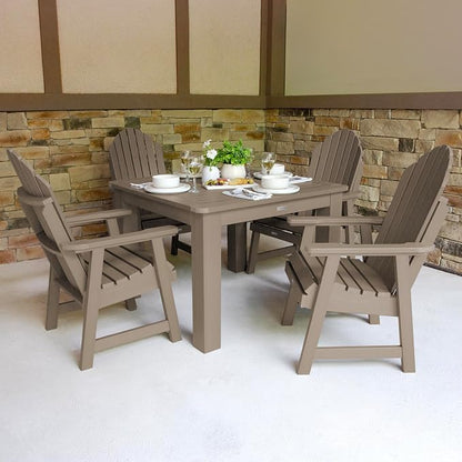 highwood Hamilton 5 Piece Square Dining Set, Woodland Brown