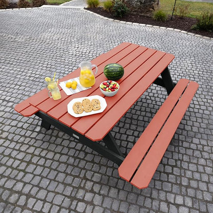 Highwood Hometown Picnic Table, 6 Foot, Jasper