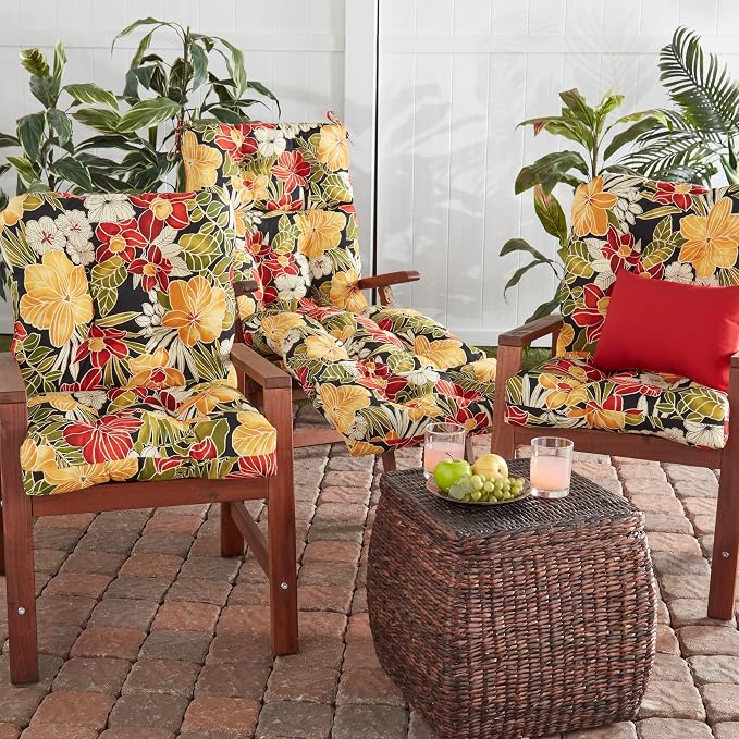 Greendale Home Fashions 72 x 22-inch Outdoor Chaise Lounge Cushion, Aloha