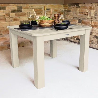 highwood Hamilton 5 Piece Square Dining Set, Whitewash