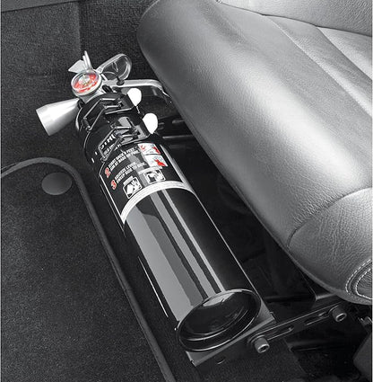 MaxOut Compact Fire Extinguisher for Vehicles – Cars, Trucks, UTVs, RVs & Boats | Off-Road Ready | Refillable Purple K Dry Chemical | Class BC | Mounting Bracket | UL Listed | Red 1.0 lb