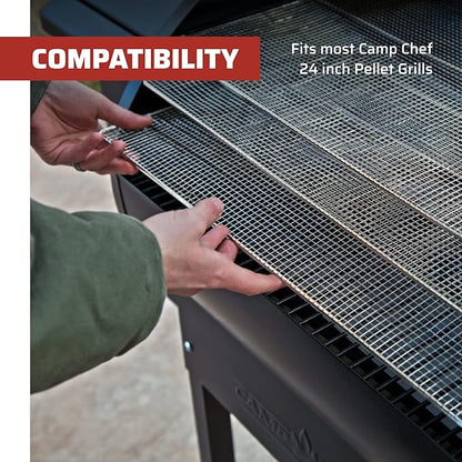 Camp Chef Pellet Grill Jerky Racks - Fits 24" Pellet Grill - 3 Racks