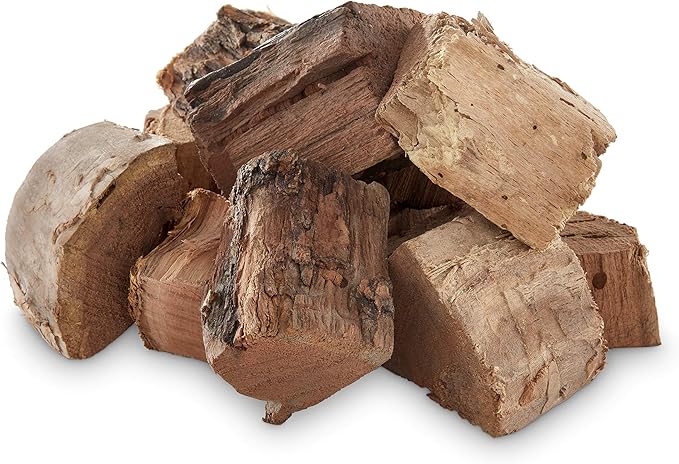 Weber Mesquite Wood Chunks, for Grilling and Smoking, 4 lb. (Pack of 2)