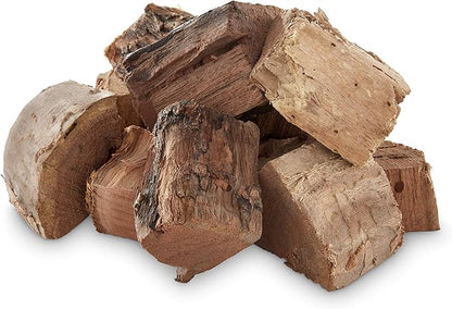 Weber Mesquite Wood Chunks, for Grilling and Smoking, 4 lb. (Pack of 2)