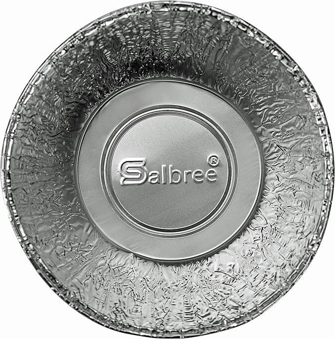 Smoker Bucket Drip Foil Liner Tray for Catching Grease, Compatible with Traeger, Oklahoma Joe, Pit Boss & Other Grill Bucket Accessories for Pro Pellet Oklahoma Joe's (24pk, 5.75x5.75 inches)