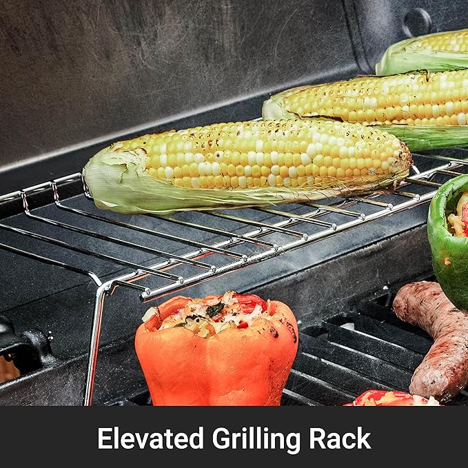 Broil King 814954 Gem 310 Shadow 3-Burner Propane Gas Grill in Black