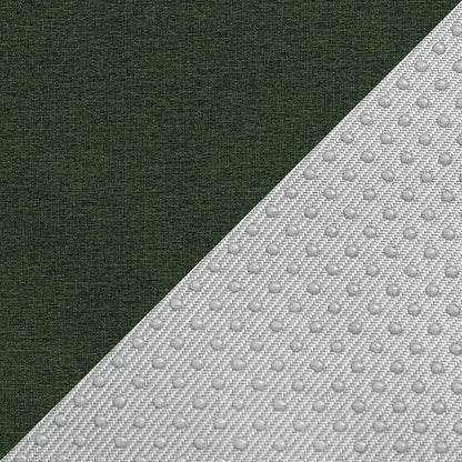 Outdoor Chair Cushions, Set of 6, 19 x 19 Inch, Olive Green | Water Resistant, Fade Resistant, Patio Furniture Square Seat Replacement, Removable Cover with Ties, Non-Slip Bottom