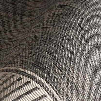 nuLOOM Asha Grey Bordered Power Loomed Indoor/Outdoor Area Rug, 10' x 14'