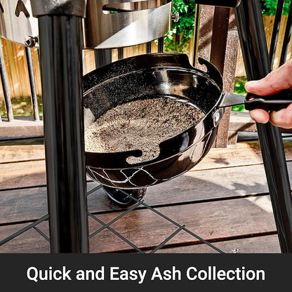 Broil King 401110B Kettle 22.5-IN Crown Charcoal Grill in Black