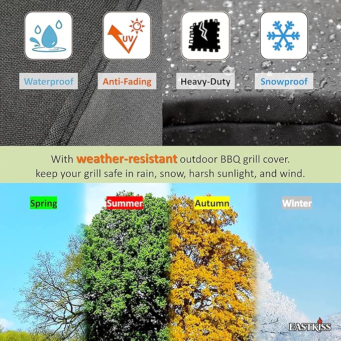 Grill Cover for Recteq RT-B380 Bullseye,Rec Tec RT-B380X Bullseye Deluxe Wood Pellet Grill - Heavy Duty Waterproof Fade Resistant Cover for Rectec Bullseye 380 Grill Accessories